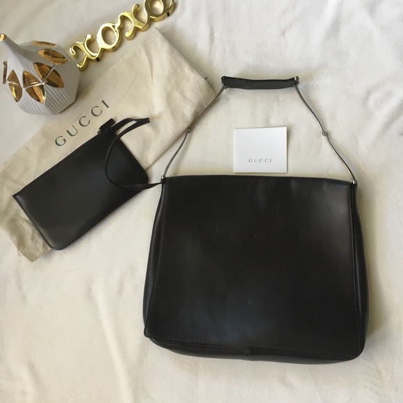Gucci Handbags - GUCCI LEATHER BAG